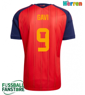 Spanien Paez Gavi #9 Replik Heimtrikot WM 2026 Kurzarm